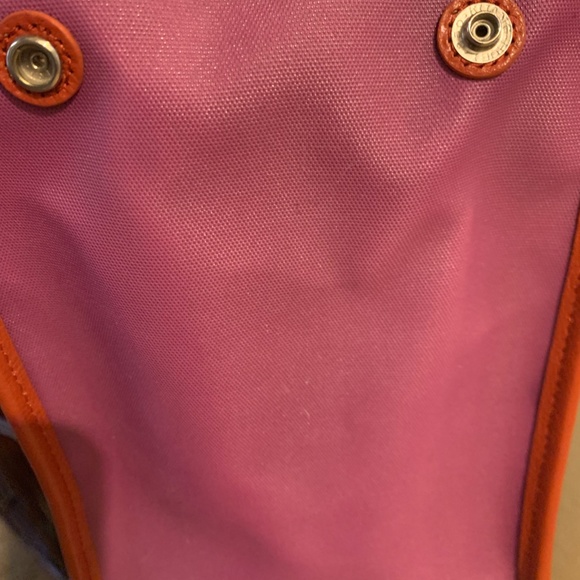 Brighton VERA TROPICS TOTE PINK & ORANGE * GENTLY USED* - Picture 3 of 5